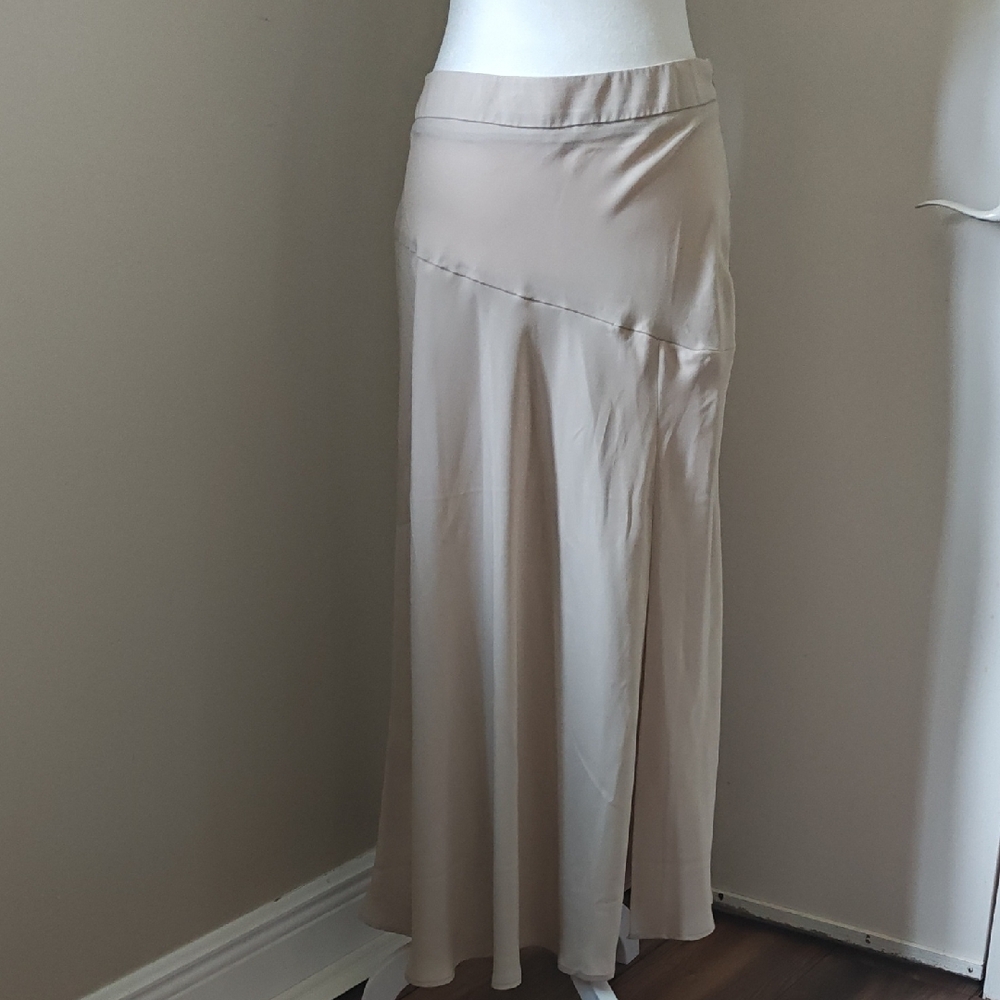 Banana Republic Light Beige Maxi Skirt